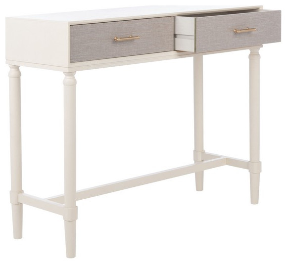 Estella 2Drw Console Table Safavieh   Transitional   Console Tables   by Safavieh  Houzz