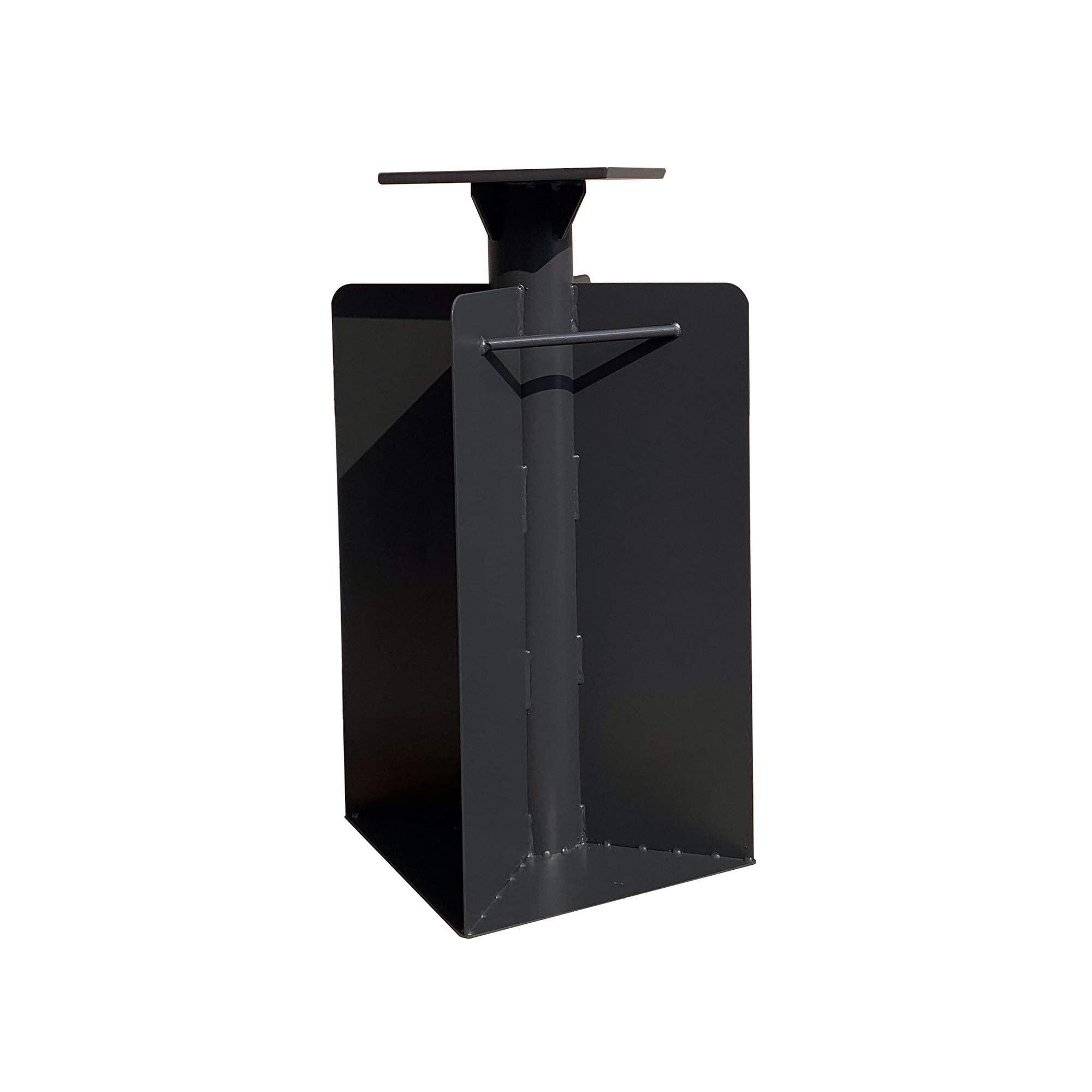 OPEN BOX PURPLE LEAF Patio Umbrella Stand Outdoor Umbrella Base in Ground, ZYBASE-7