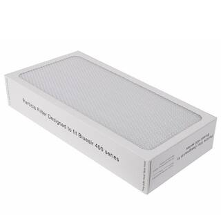 LifeSupplyUSA Replacement Particle Filter Compatible with All Blueair 400 Air Purifiers ER005