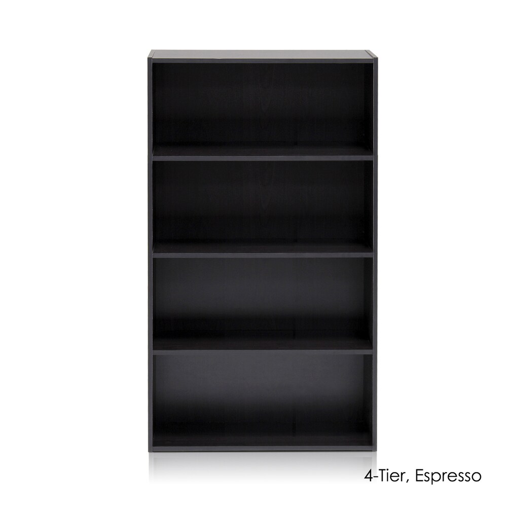Porch   Den Avers Espresso MDF Open Shelf