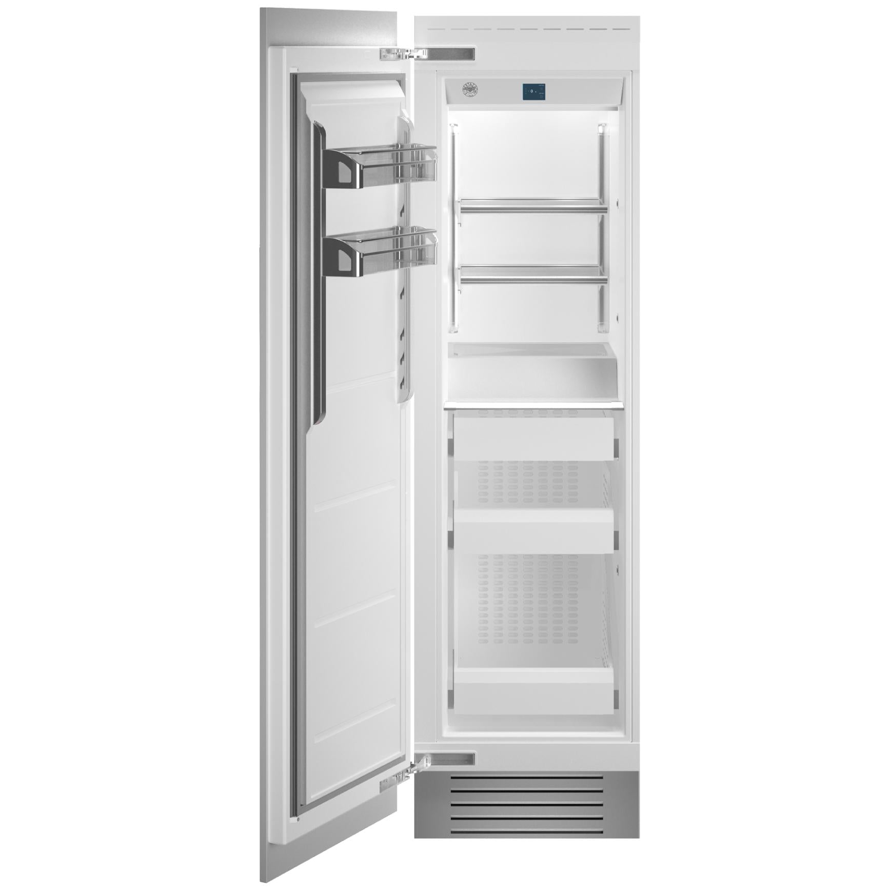 Bertazzoni 12.6 cu.ft. Upright Freezer with Ice Maker REF24FCIPIXL/23