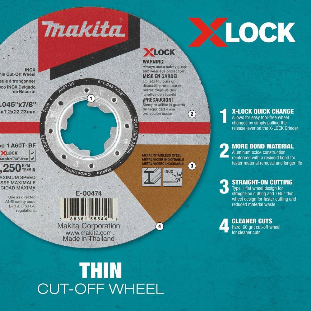 Makita X-LOCK 5