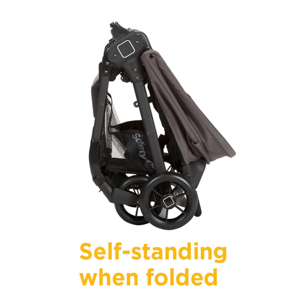 Safety 1ˢᵗ Smooth Ride Travel System Stroller and Infant Car Seat, Monument