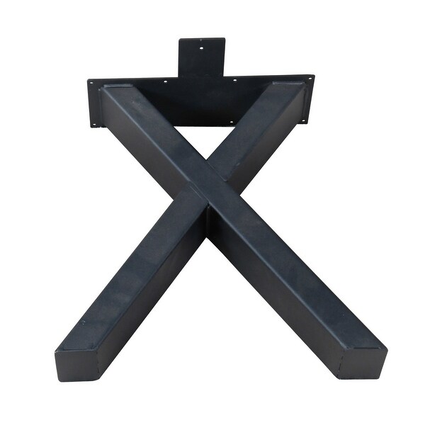 X-Type Iron Solid Metal Furniture Table Legs