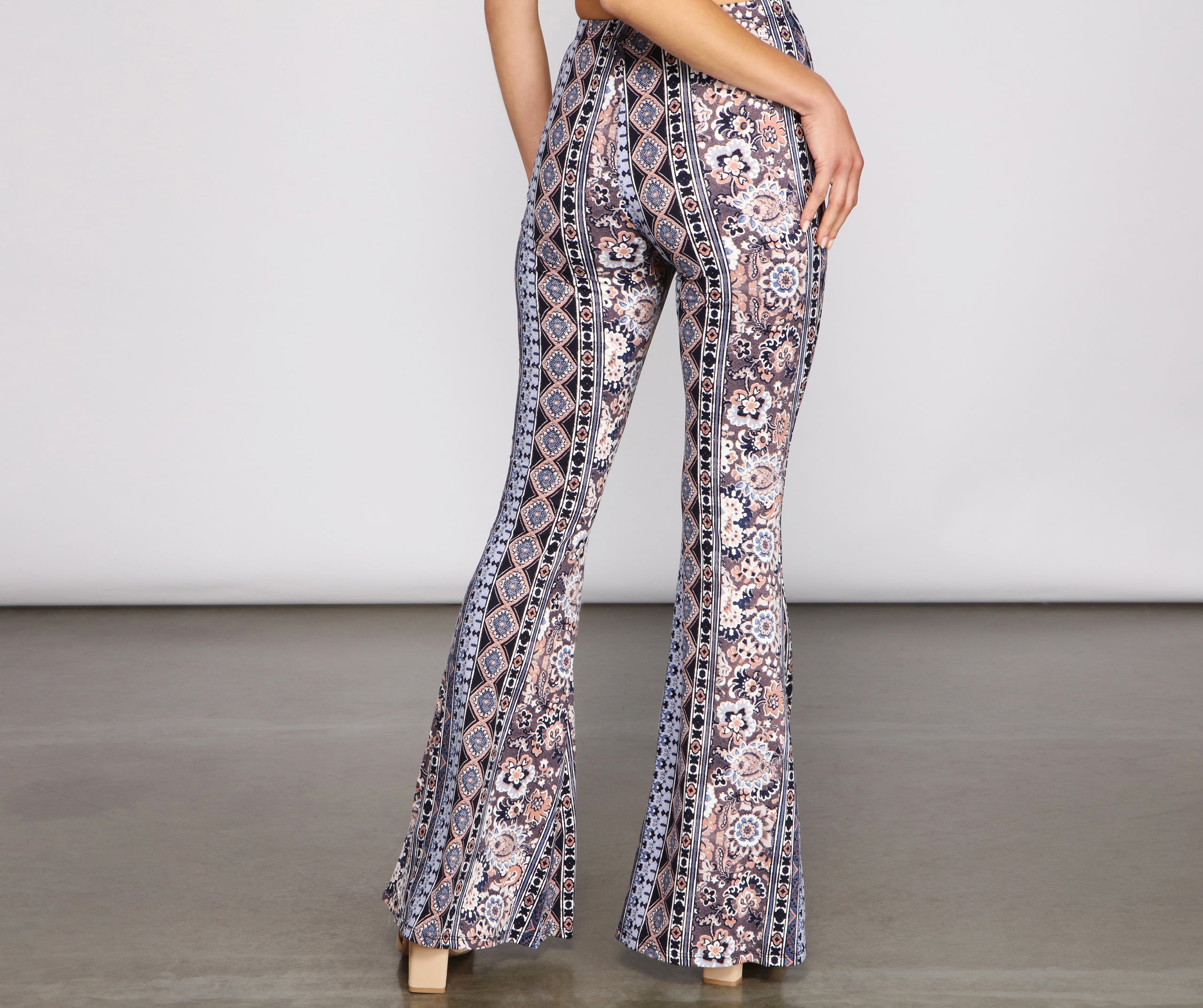 Dreamy Boho-Chic Flare Pants