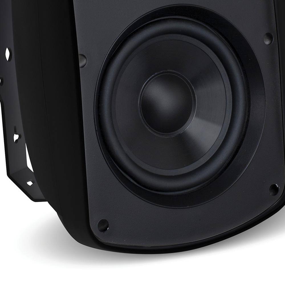 RUSSOUND Acclaim 5 Series OutBack 6.5 in. 2-Way MK2 Outdoor Speakers in Black 5B65mk2-B