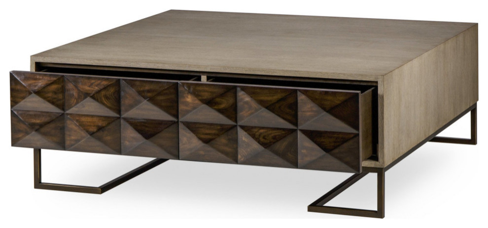 Fayette Coffee Table   Industrial   Coffee Tables   by Virgil Stanis Design  Houzz