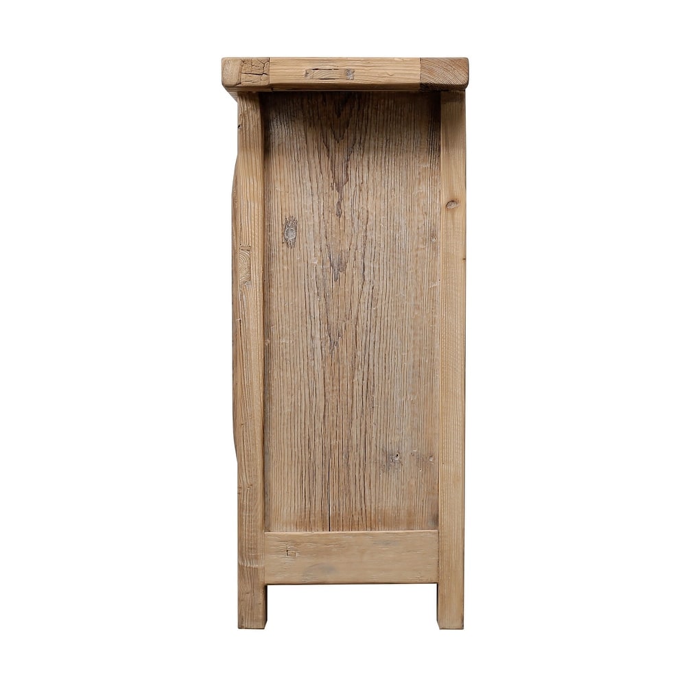 Artissance Amalfi Patrician One Door Cabinet  Weathered Natural 51x16x37H