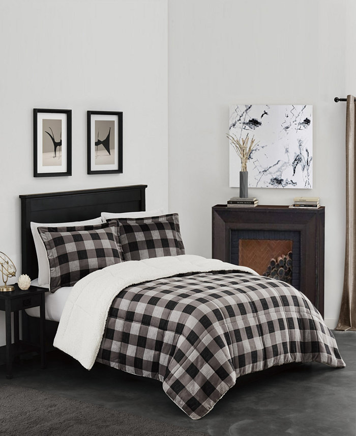 London Fog Plaid Comforter Set Collection