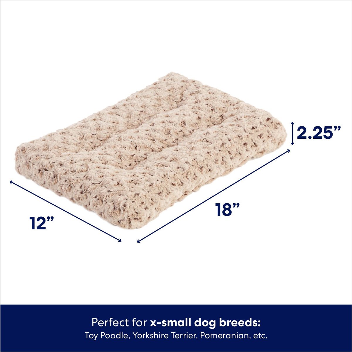 Frisco Swirl Dog Crate Mat