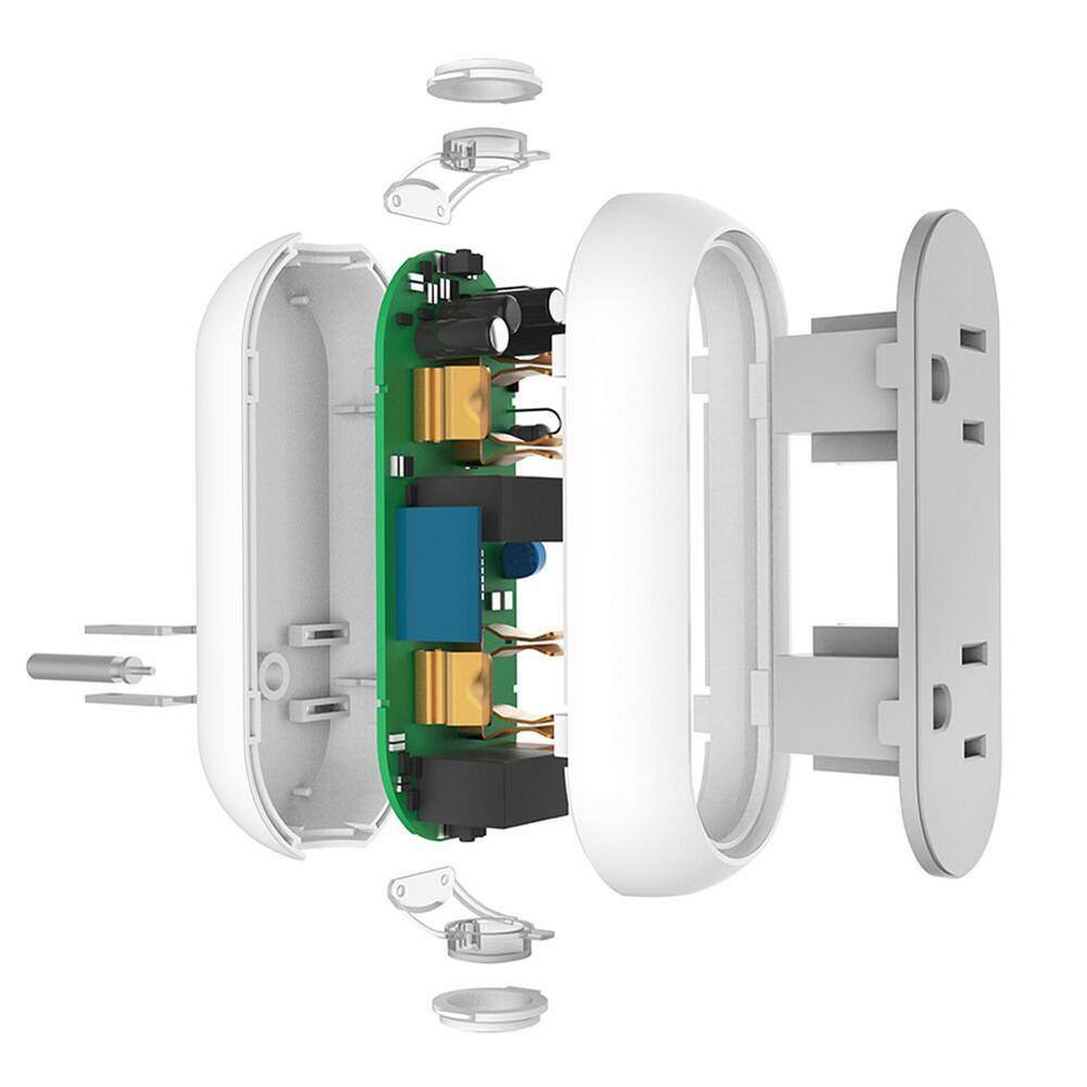 AVATAR CONTROLS Capsule Smart Wi-Fi Plug with Dual Sockets AWP12L