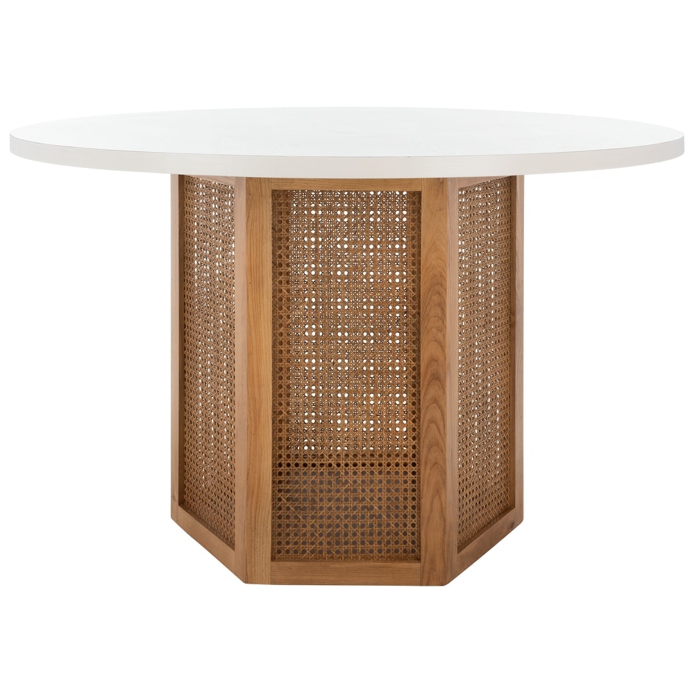 SAFAVIEH Danez Cane Dining Table   47.3\