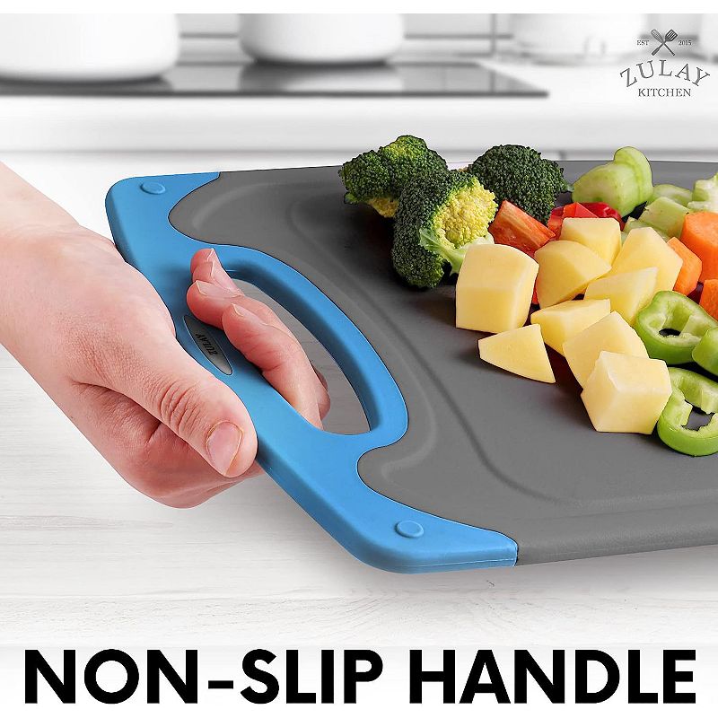 Cutting Board With Juice Grooves (3-Piece Set)