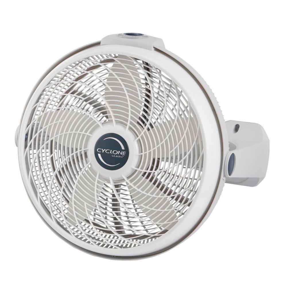 Lasko Cyclone Power Circulator 20 in. 3 Speed White Floor Fan with Adjustable Fan Head 3520