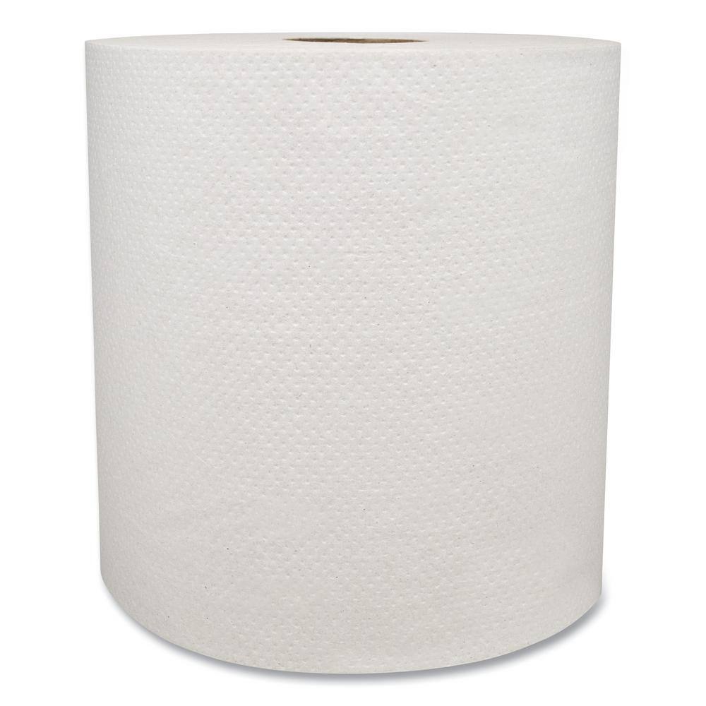 Morcon 8 in. x 800 ft. White Morsoft Universal Roll Paper Towels (6 RollsCarton) MORW6800