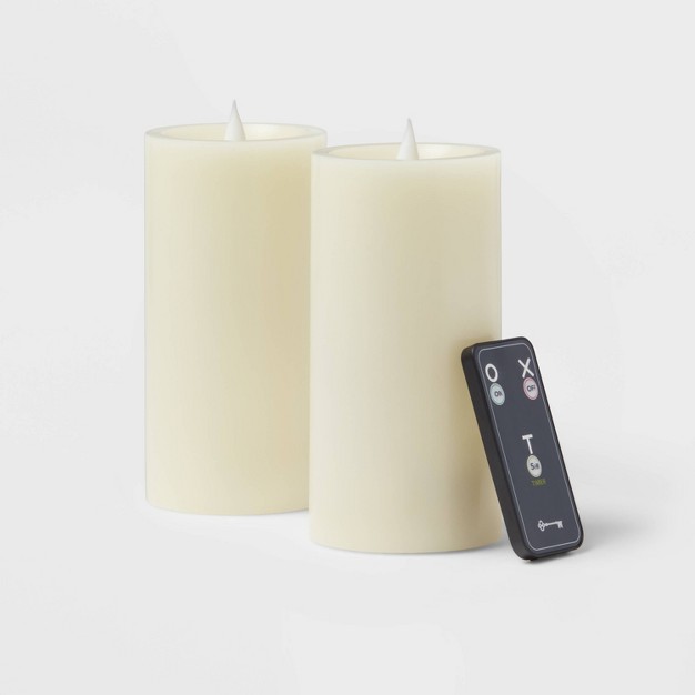 X 6 quot Led Candles Cream