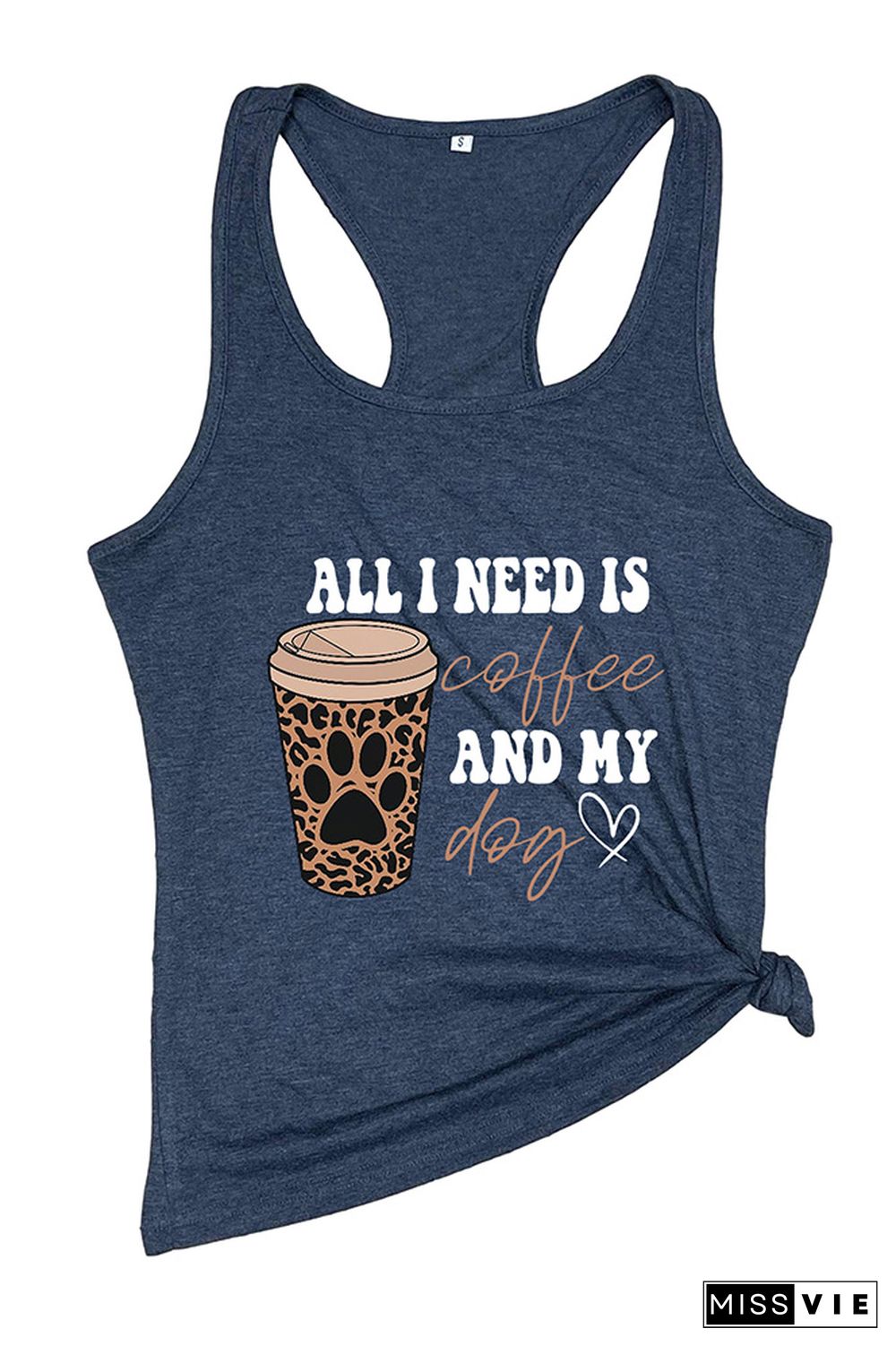 Coffee and my dog Tank Top