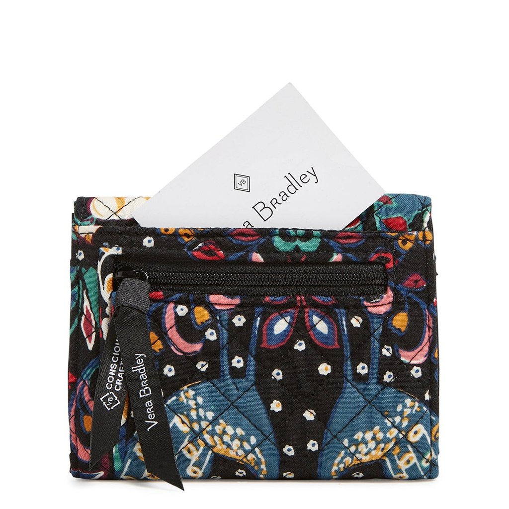 Vera Bradley  RFID Riley Compact Wallet in Enchantment