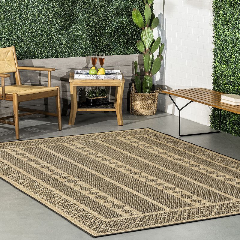 nuLOOM Blake Striped Indoor Outdoor Area Rug