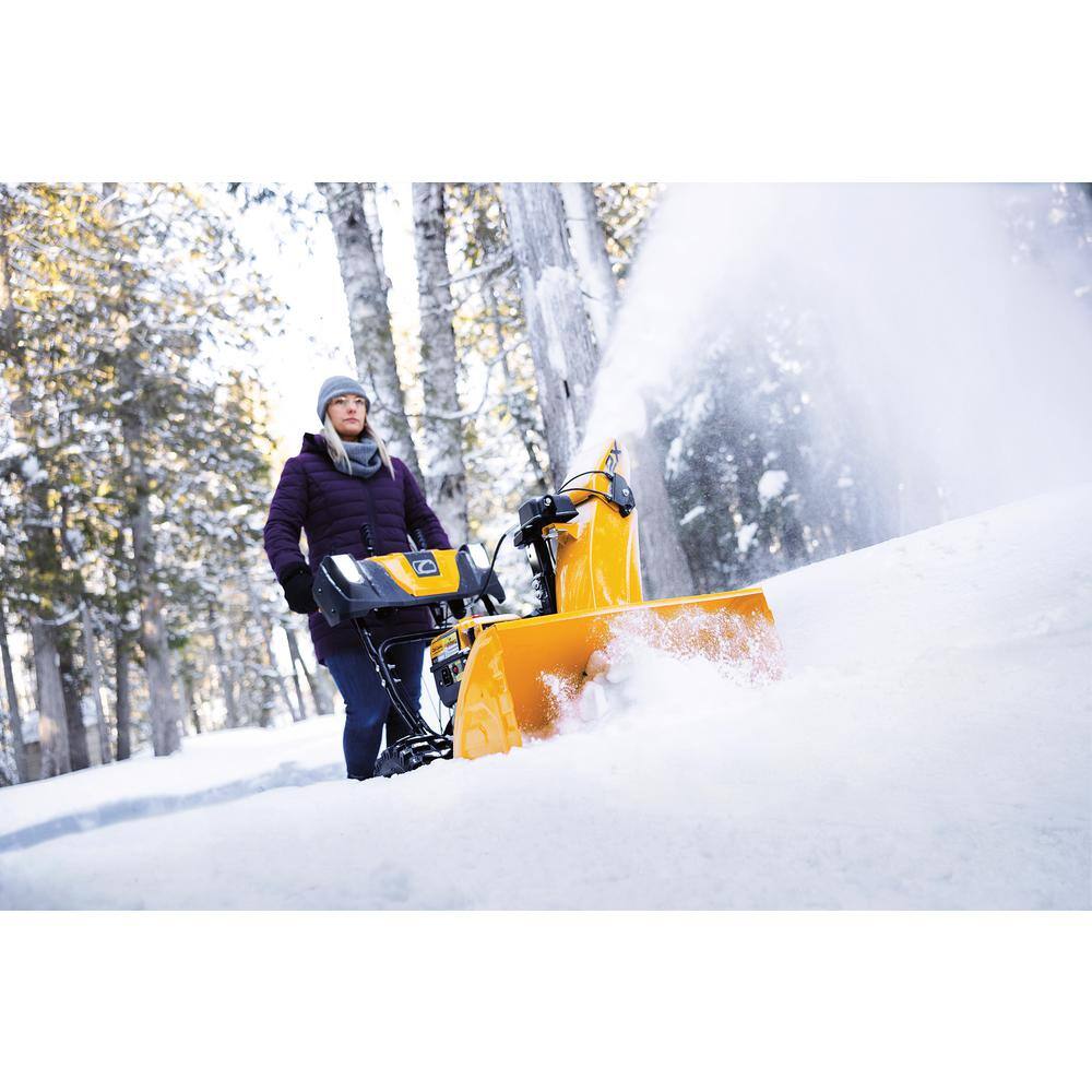 Cub Cadet 2X 28 in. 272cc IntelliPower Two-Stage Electric Start Gas Snow Blower with Power Steering and Steel Chute 2X 28 IP