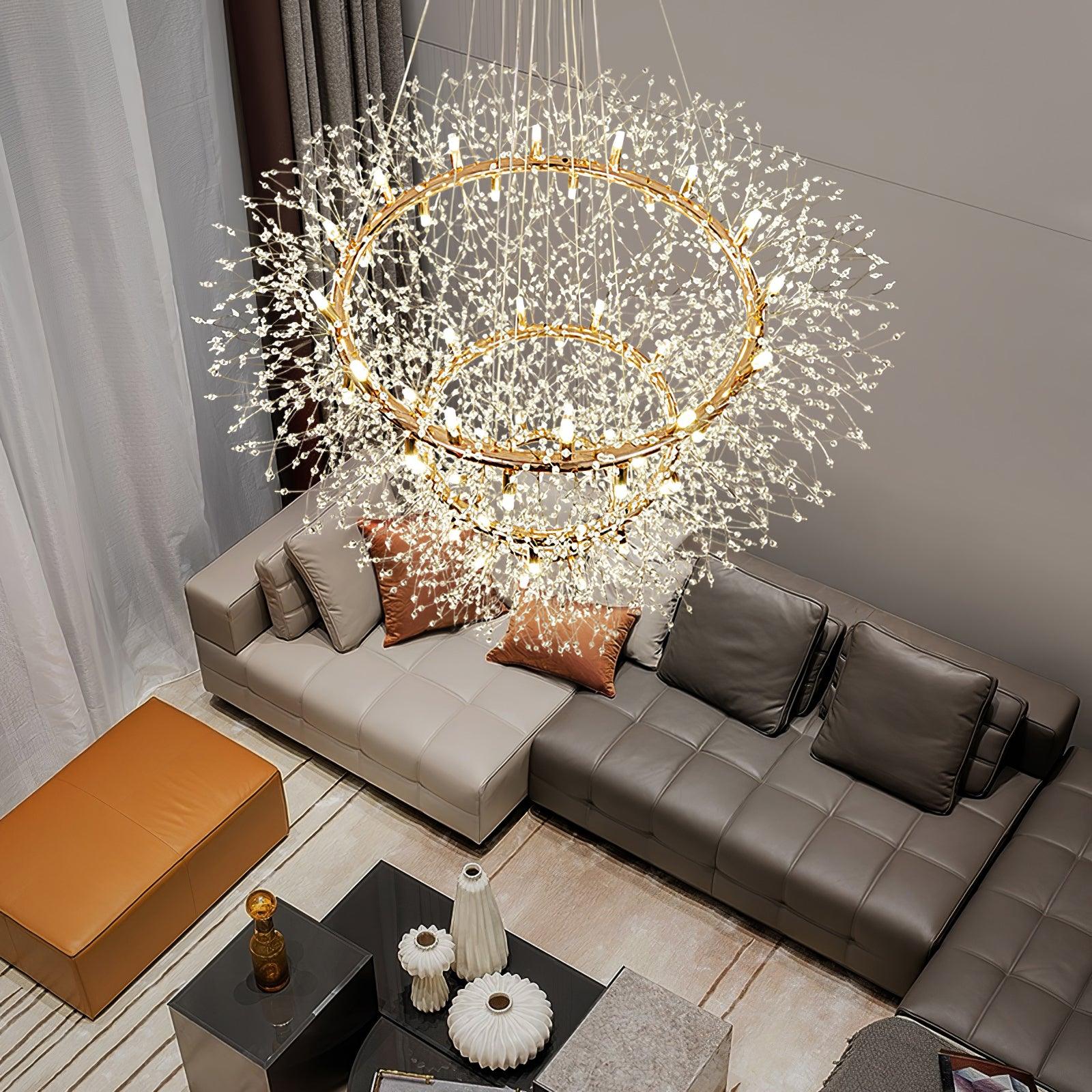 Dandelion Round Chandelier