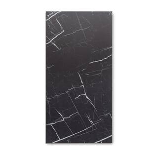 Lucida Surfaces TerraCore Nero Marquina 22 MIL x 12 in. W x 24 in. L Click Lock Waterproof Vinyl Tile Flooring (864 sqftpallet) TC-606PLT