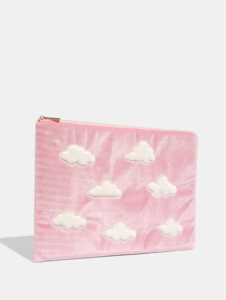 Pink Cloud Laptop Case