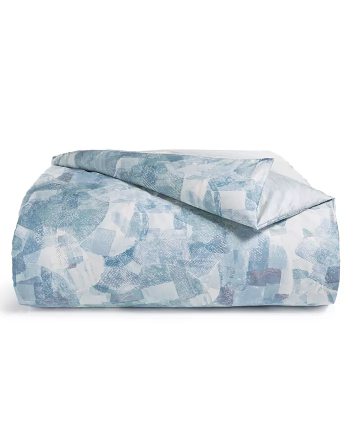 Hotel Collection CLOSEOUT! Lagoon Duvet Cover， King，