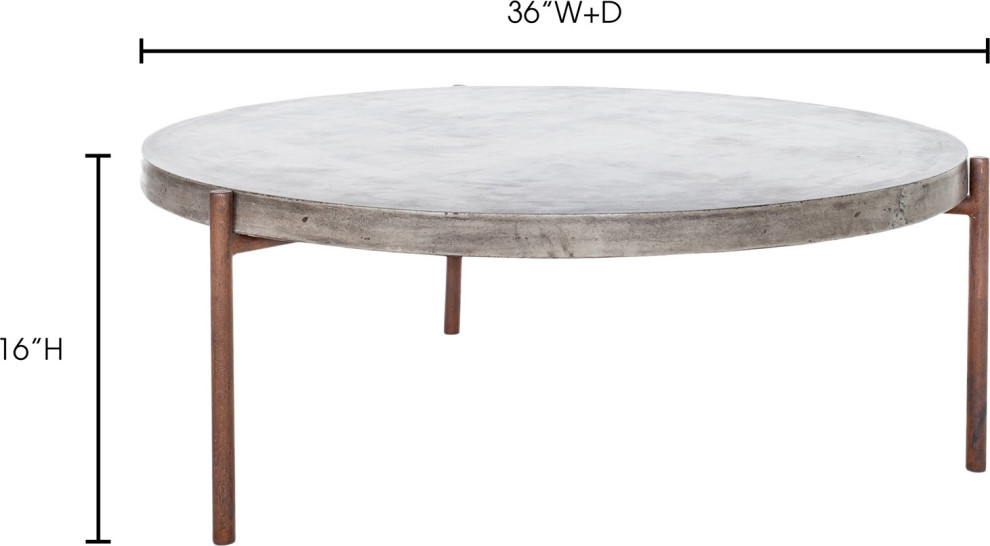 Mendez Coffee Table   Industrial   Coffee Tables   by HedgeApple  Houzz