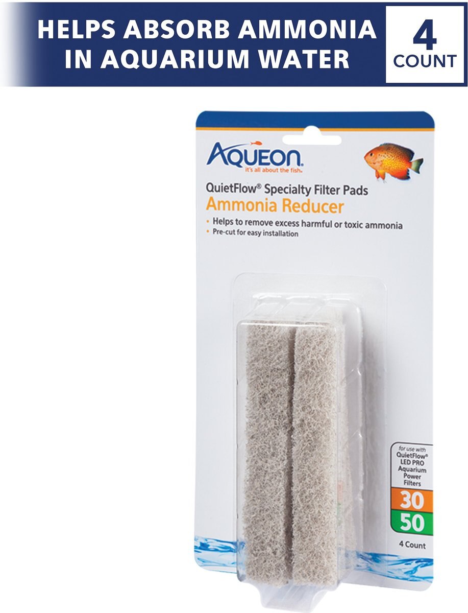 Aqueon QuietFlow Specialty 30/50 Ammonia Reducing Filter Pad