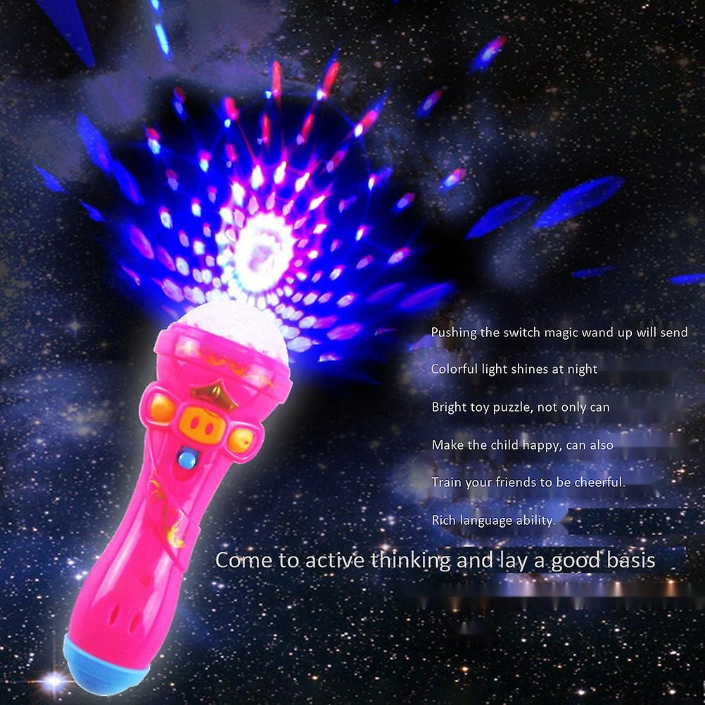 Kids Flash Microphone Model Wireless Music Karaoke Luminous Toy