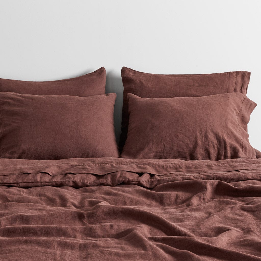 Stonewashed Linen Pillowcases