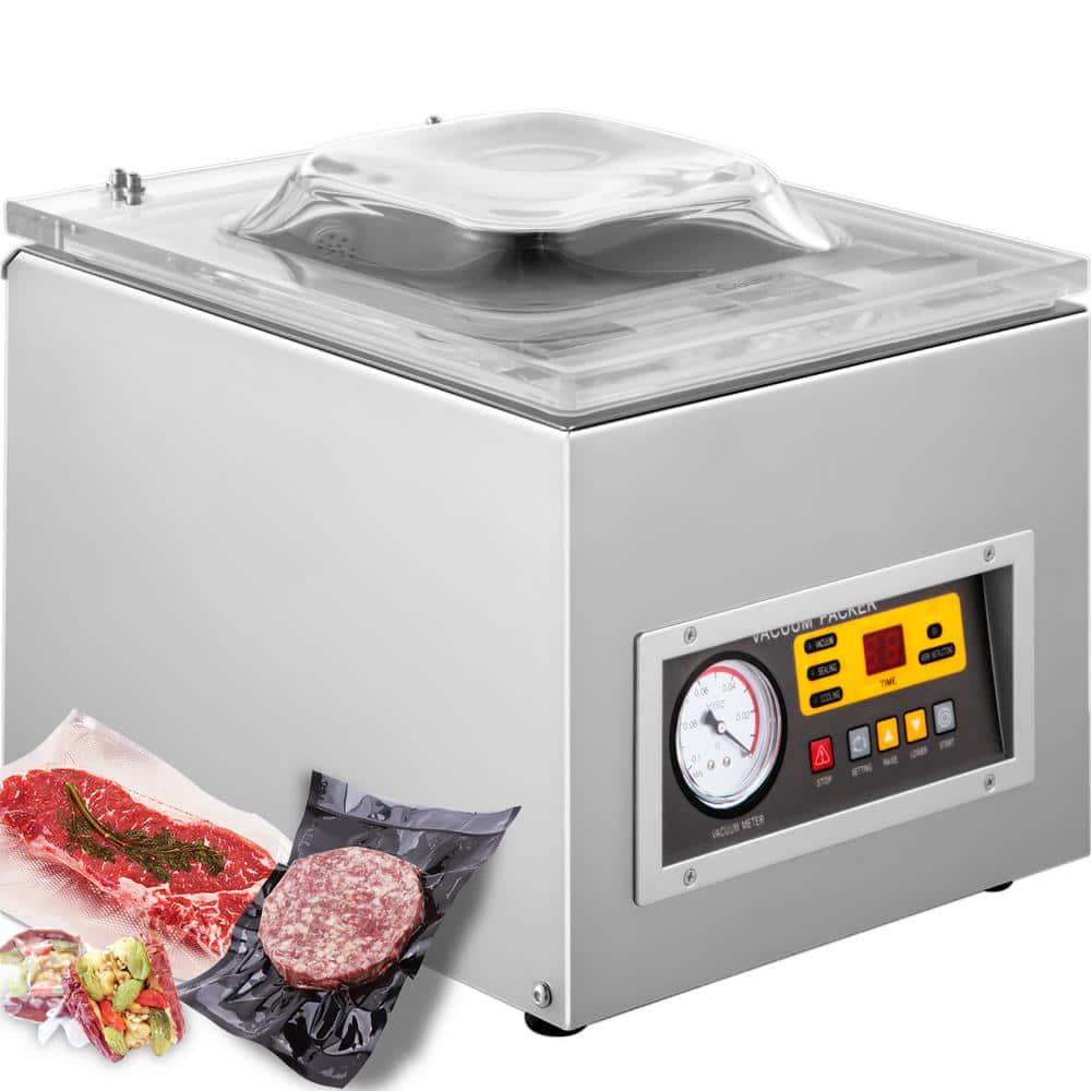 VEVOR Food Vacuum Sealer Machine 120 Watt Chamber Packaging Sealer 110Volt for Food Saver Home Commercial Kitchen