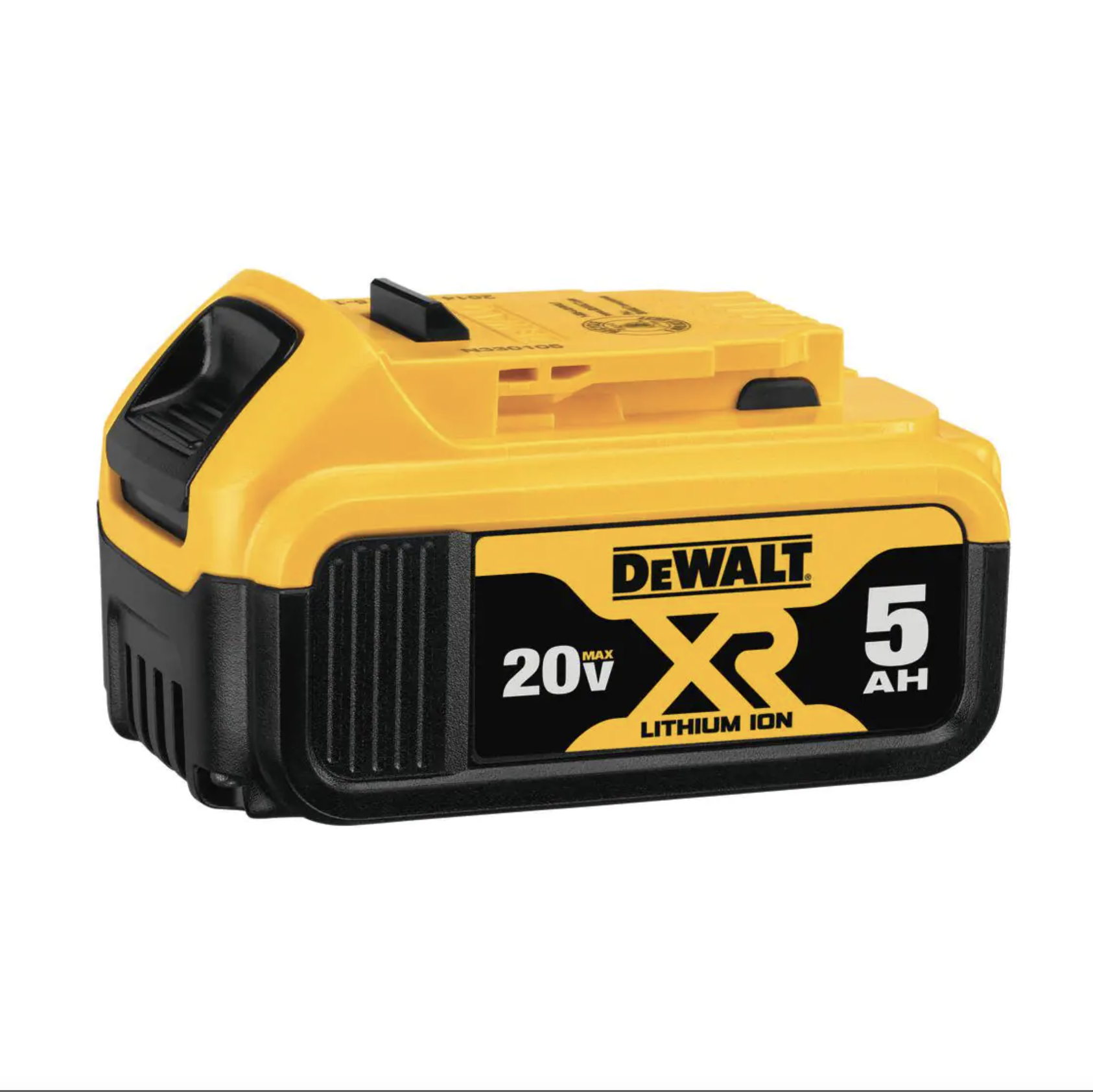 Dewalt 20V MAX 125 Mph 450 CFM Brushless Cordless Battery Powered Handheld Leaf Blower with (1) 5Ah Battery and Charger