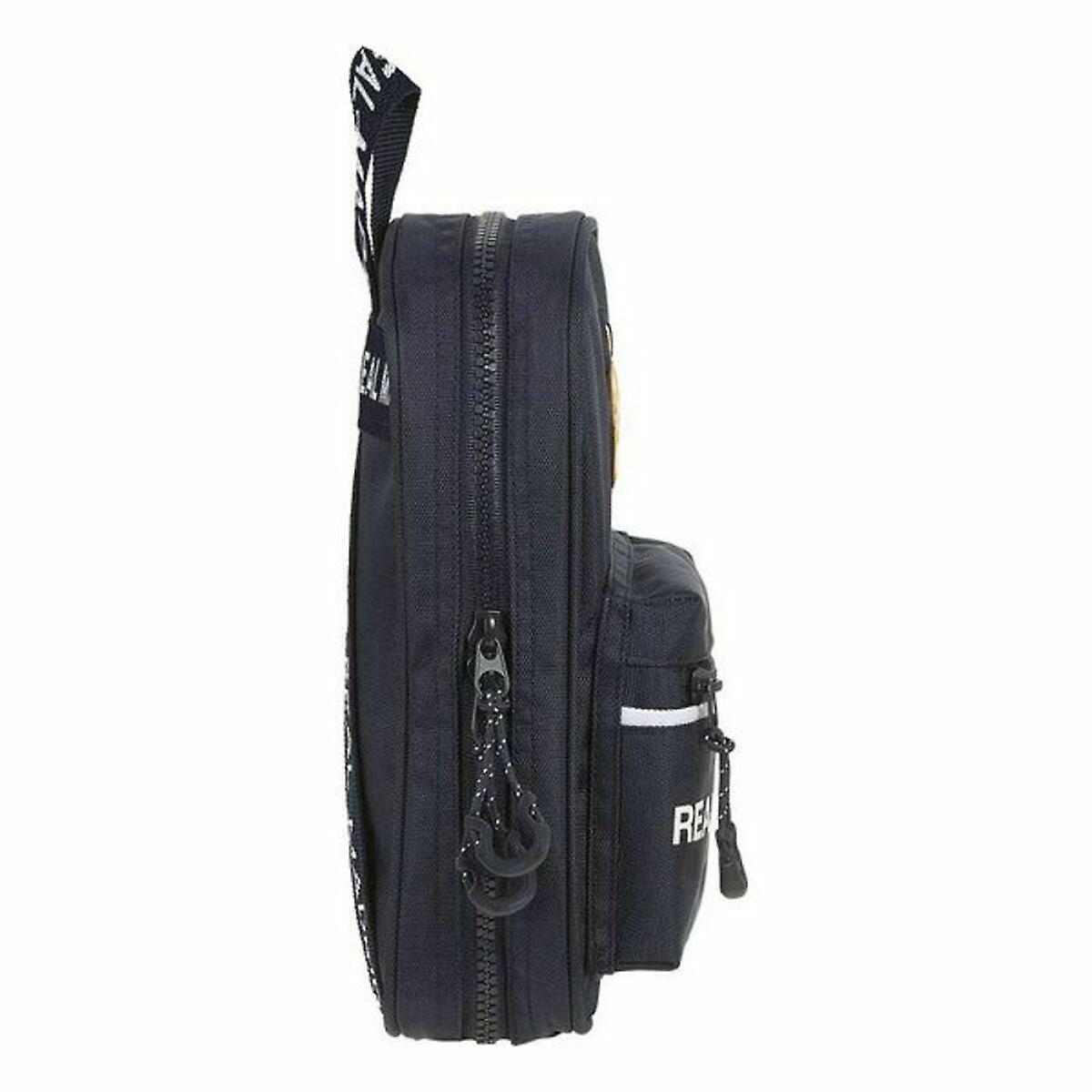 Backpack pencil case real madrid c.f. navy blue (33 pieces)