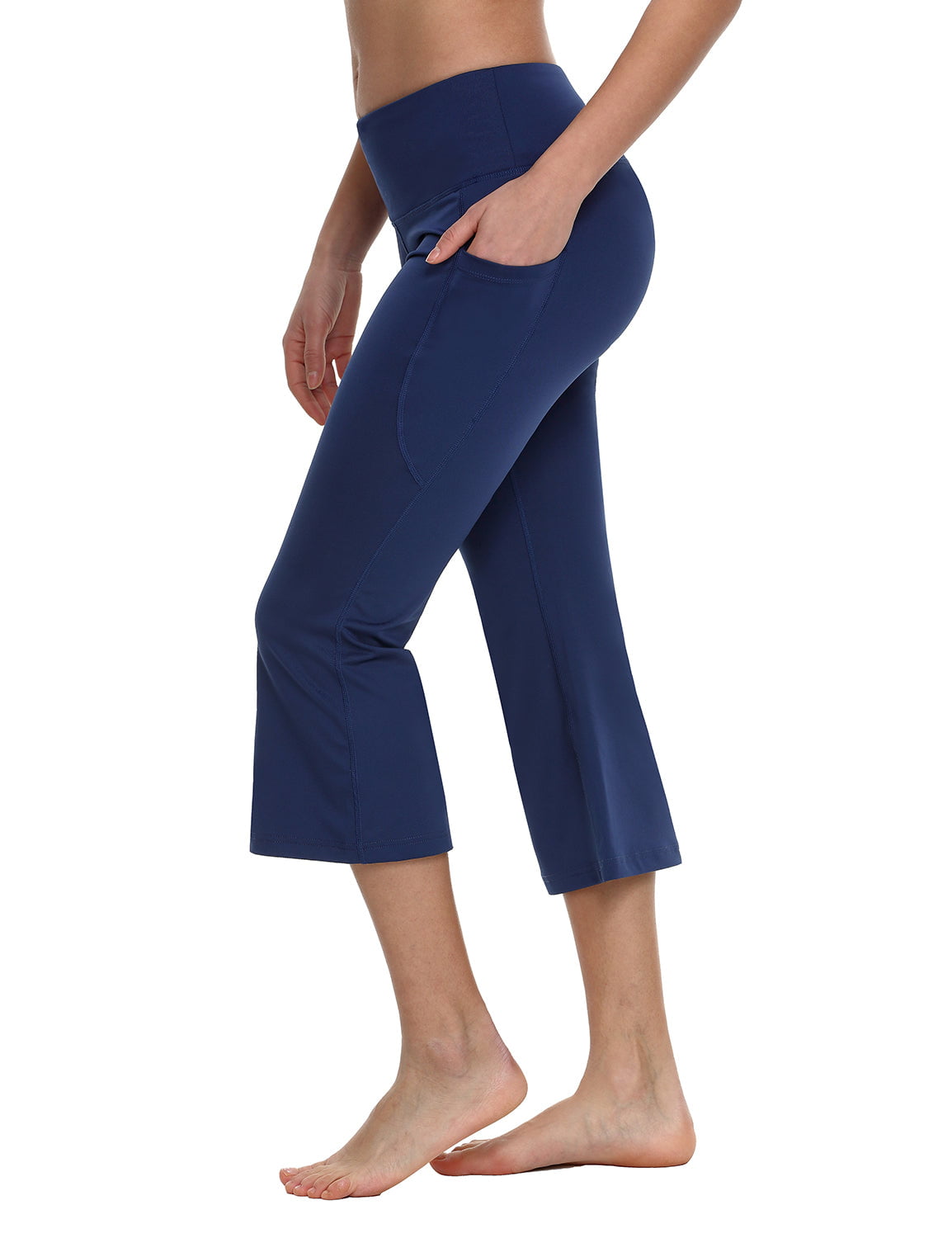 BALEAF Women Yoga Capris flared Pants with Side Pockets - 21