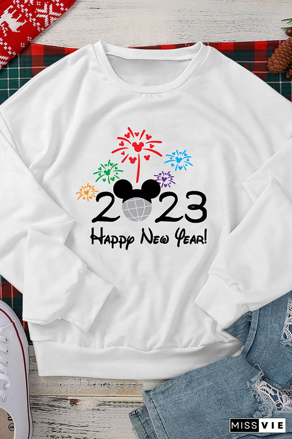 Happy New Years 2023 Couple Sweatshirt Wholesale