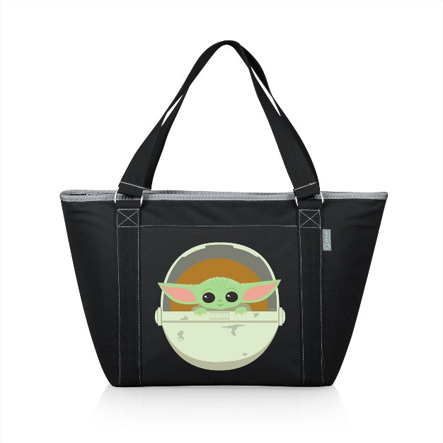 Picnic Time Star Wars The Mandalorian The Child Topanga 63qt Tote Cooler Bag Black