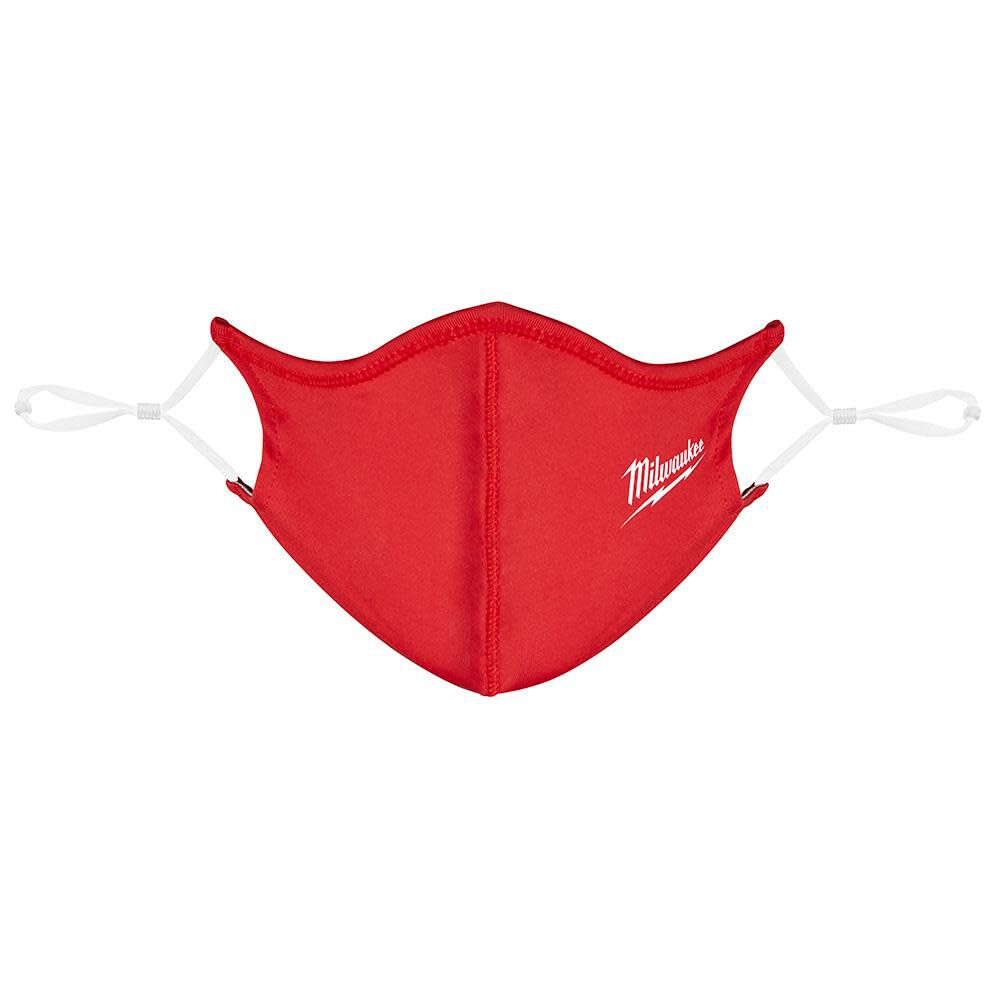 Milwaukee 10PK Red 2-Layer Face Mask 48-73-4229 from Milwaukee