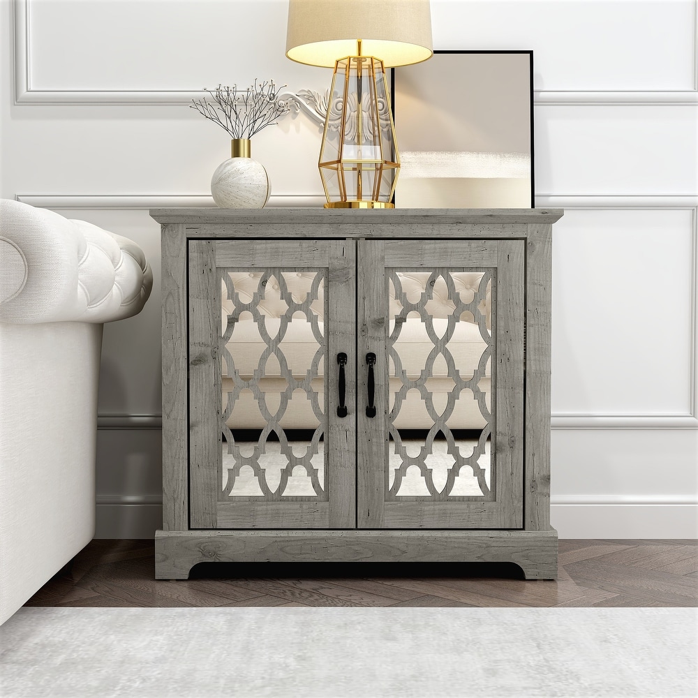 GALANO Heron 2 Door Accent Cabinet   32.4\