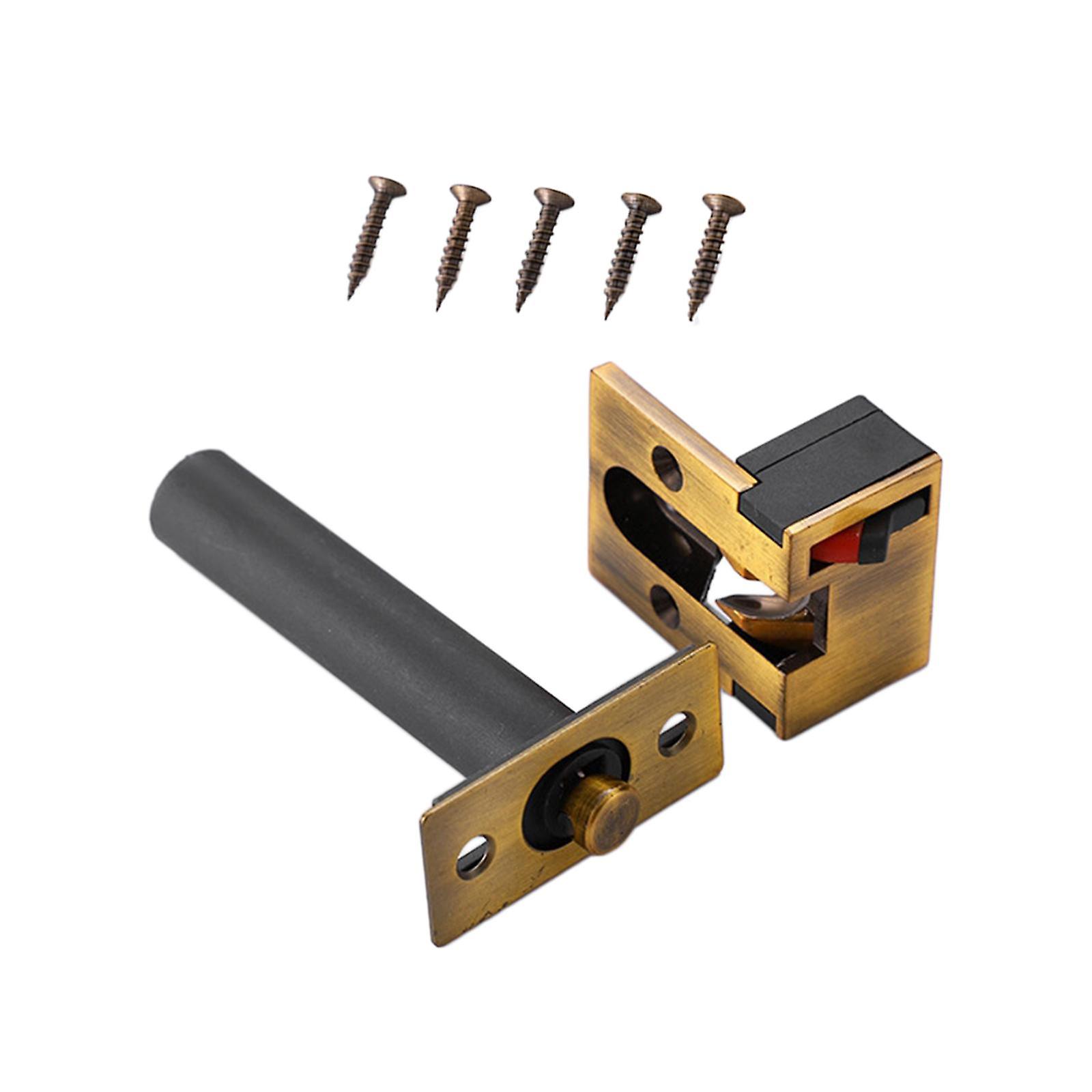 Door Chain Lock With Screws Thicken Security Chain Door Bolt Easy To Install Yellow Bronze