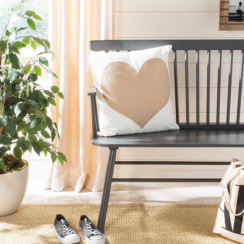 Safavieh Heart Throw Pillow