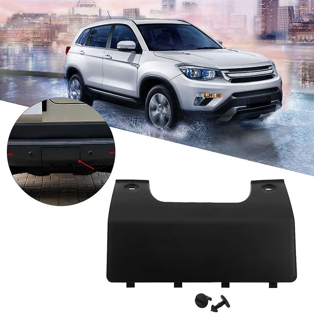 Rear Bumper Towing Eye Hook Cover With Clips For Land Rover Lr3 Discovery 3 Lr4 Discovery 4 05-12 Dpo500011pcl Black