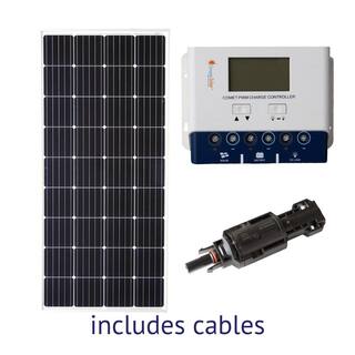 Grape Solar 200-Watt Off-Grid Solar Panel Kit GS-200-KIT-BT