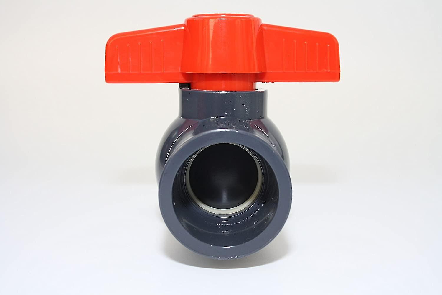 Ball Valve 50 Mm With 2 Adhesive Sleeves 1 1/2