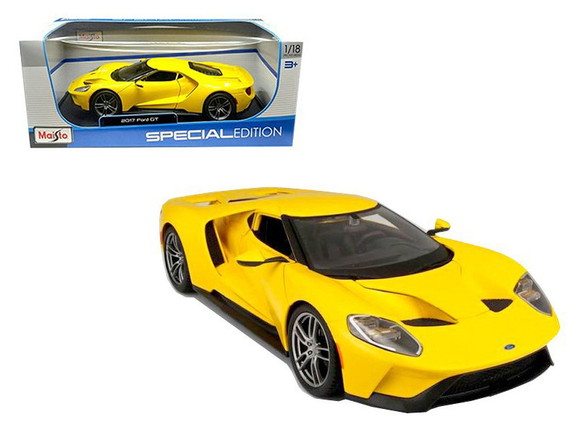 Maisto 2017 Ford GT Blue 1/18 Diecast Model Car