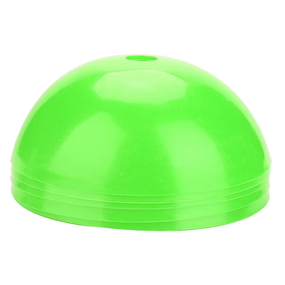 5pcs Soccer Training Cone Football Barriers Plastic Marker Holder Accessory (green)