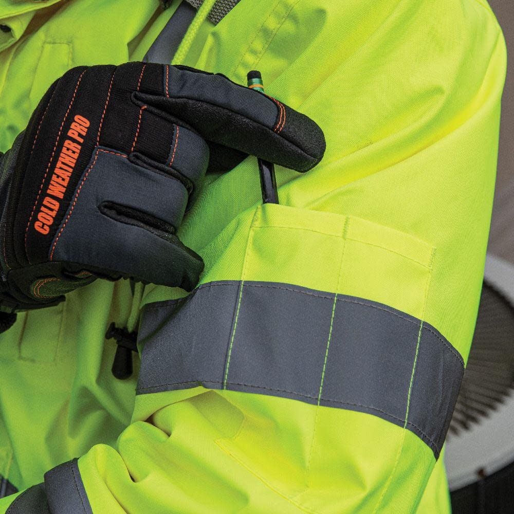 Klein Tools High Visibility Bomber Jacket XXL 60501 from Klein Tools