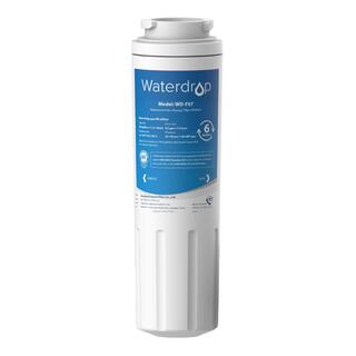 Waterdrop WD-UKF8001 Refrigerator Water Filter Replacement for Whirlpool EDR4RXD1 EveryDrop Filter 4 UKF8001AXX-200 (1-Pack) B-WD-F07-1