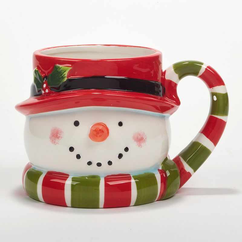 Certified International Holiday 4-pc. Mug Set